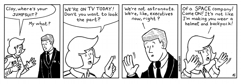 acedev comic, webcomic for Tuesday 27 Sep 2016
